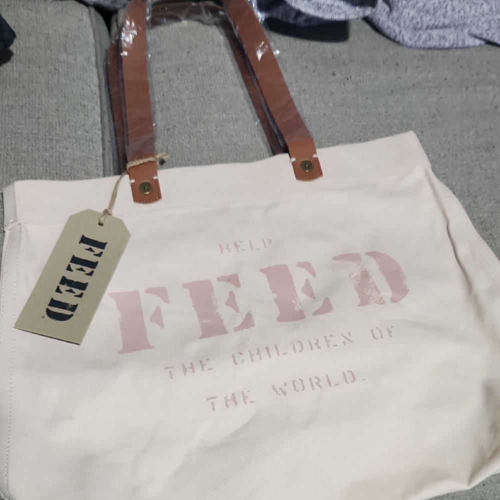 Feed Canvas Tote Bag